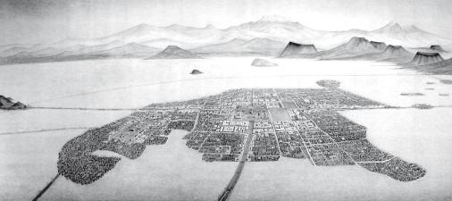 20 TUDOMÁNY tős vízi építkezések zajlottak Tenochtitlanban, amely később az Azték Birodalom székhelye lett. Tenochtitlan a Texcoco tó mocsaras partján és szigetein épült fel.