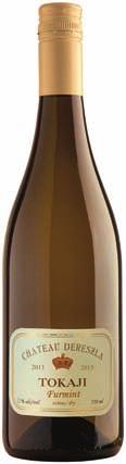 : 14,5% V/V & 12-13 C 1-3 év Tokaj $ Furmint Fehér virágos illatok, fahordó, mineralitás, harmónia jellemzi Rakott zöldségekhez DERESZLA TOKAJI DRY FURMINT 2016 &
