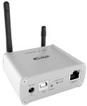 oldalon 8595188146845 elan-rf-003 - DC 10-27 V 56 186 Ft 1 Elan-RF-Wi - 003 - LAN TCP/IP jeleket alakít át RF jellé, az RF Control aktorok vezérléséhez.
