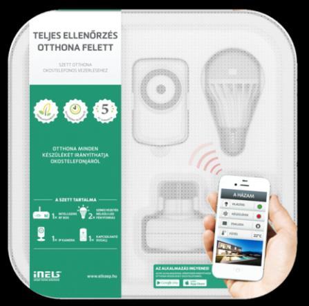 RF Control / Vezeték nélküli rendszer 24.oldal TELJES ELLENŐRZÉS OTTHONA FELETT EAN: 8595188151658 Termékkód: 5480 Szett tartalma: Vezérelje otthonát okostelefonról.