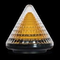 Cardin LED villogó, falra/ oszlop tetejére