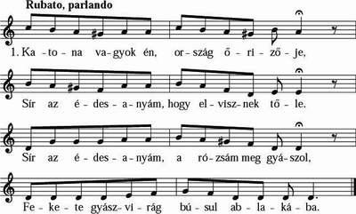 B-osztály: Új stílus A jobbágyság kötelékéből szabaduló, feltörekvő parasztság a 19. század második felében -Bartók szavaival zenei forradalmat hajtott végre.