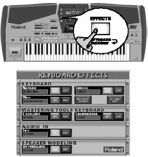 E-80 Munkaállomás A mixer funkciók és effektek használata Megjegyzés: Hogyha a Solo funkció bekapcsolt állapotban van a User program mentésekor, az összes sáv (kivéve a szólózott sávot) az off -ra