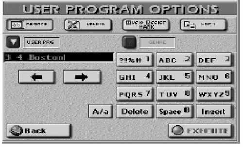 E-80 Munkaállomás Munka a user programokkal A User Program Finder információk editálása A Finder információ olyan keresés kritériumokon alapul, melyekt szükséges hozzáadni a User programhoz.