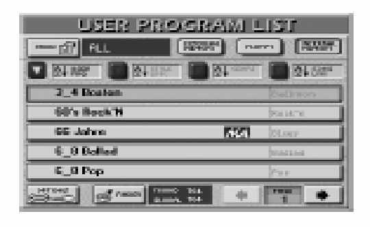 Roland E-80 Munkaállomás User Program Finder információk editálása vagy floppy lemez) nincs formattálva, egy üzenet jelenik meg, hogy a User programok másolása el tt formattálást kell végeznie.