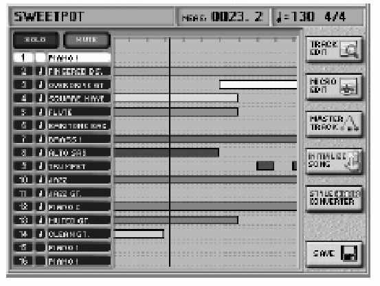 sávos sequencer rendelkezik egy második Quantize funkcióval, melyet szelektívebben használhat (például olyan hangokra, melyek kétségtelenül sietnek vagy késnek). Lásd 180. oldal.