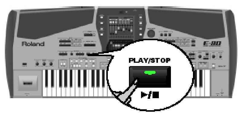 RECORDING SELECT NOTE AFTERTOUCH CONTROL CHANGE PROGRAM CHANGE PITCH BEND SYSTEM EXCLUSIVE Jelentés Csak a hangjegy üzenetek kerülnek felvételre. (a Pitch Bend, moduláció, stb.