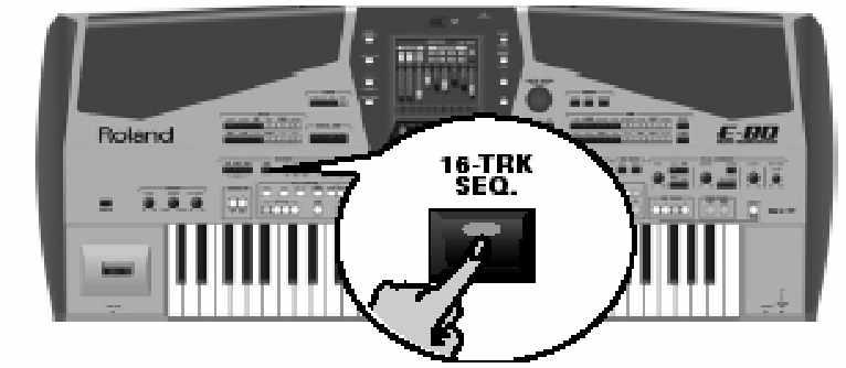 E-80 Munkaállomás A 16-sávos sequencer használata A kereskedelmi forgalomban lév SMF file-ok jogvédettek.