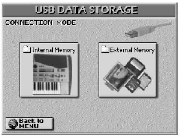 E-80 Munkaállomás Adat archiválás számítógéppel (USB) 17. Adat archiválás számítógéppel (USB) Az E-80 USB portját használhatja egy számítógéppel történ file cserére vagy MIDI kommunikációra.