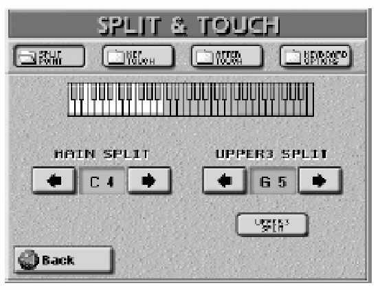 Roland E-80 Munkaállomás Split és Whole módok Split és Whole módok A SPLIT billenty zet mód használata A Split annyit jelent, hogy a billentyûzet két részre kerül felosztásra.