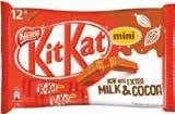 ÉDESSÉG 15 % kedvezmény* minden Kit Kat szeletes csokoládéra!