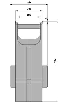 folyóka 3 Metszetek összefolyóelem