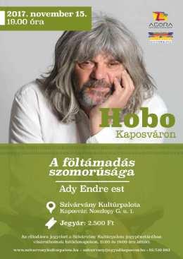 19:00 Tudod, hogy nincs bocsánat- József Attila est Helyszín, jegyvásárlás és további információ: Szivárvány Kultúrpalota, 7400 Kaposvár, Noszlopy G. u. 5-7.,82/510-892 (H-P. 11-19 óráig), www.