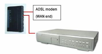 DNS és WEB PORT opciókat.