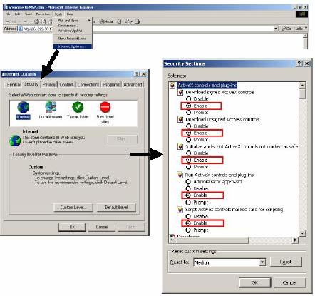 AVC780W 45 A VIDEO WEB SERVER CSATLAKOZTATÁSA AZ INTERNET EXPLORER BÖNGÉSZŐN KERESZTÜL A böngészőn keresztül is tudja
