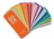 A RAL EFFECT 2 420 standard és 70 metál színt tartalmaz.