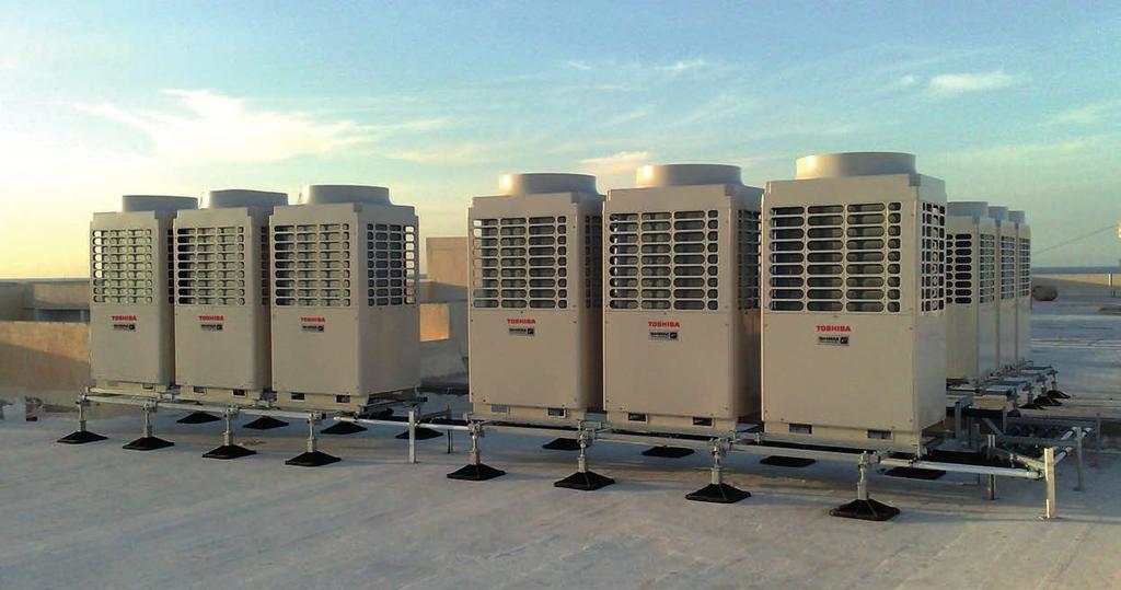 VRF TECHNOLÓGIA FEJEZET 3 csöves technológia Ezzel a rendszerrel egyidejű, egymástól független fűtés és hűtés lehetséges.