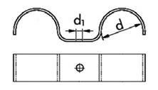 6, 23-24 28 6, 27-28 Betonbilincsek concrete clamps csőhöz, dupla, anyag: 20,5 mm Cikkszám 0864 0864