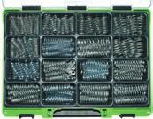 reca szortimentek assortment case Nyomórugók, rugóból DIN 7223; dobozban 335 részes Cikkszám 0956 6 2 hossz 42 mm külső- 8 mm drót- 0,8 mm 4 spirál 06 08 42 40 db hossz 32 mm külső- 0 mm drót-,0 mm