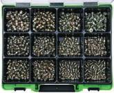 reca szortimentek assortment case Zsírzógombok DIN 742, ; dobozban 600 részes Cikkszám 0956 986 kúpos beütő zsírzógomb H A 6 2697 40 6 db kúpos zsírzógomb menettel H M 6 2697 400 6 db kúpos