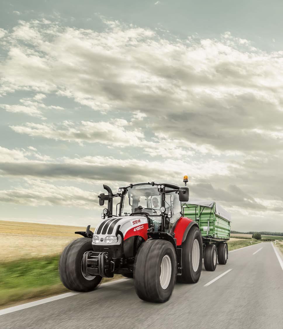ÚJ, AUTOMATIZÁLT TELJESÍTMÉNY ÁVITEL. Köszönhetően az új PowerClutch rendszerű ZF gyártmányú, 3 3 sebességfokozatú, fokozatú PowerShift hajtóműnek, a 0 km/h sebesség már 730 f/percen elérhető.