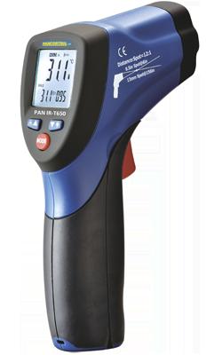 Infravörös digitális hőmérő PAN IR-T650 Infravörös digitális hőmérő Digitális kijelző 10 mm Kijelző 9999