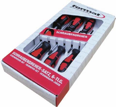 PH1, PH2, PH3 PZ bitek: 3-3 darab PZ1, PZ2, PZ3 Imbusz bitek: 4, 5, 6 mm Torx bitek: T10, T15, T20, T25, T30, T40