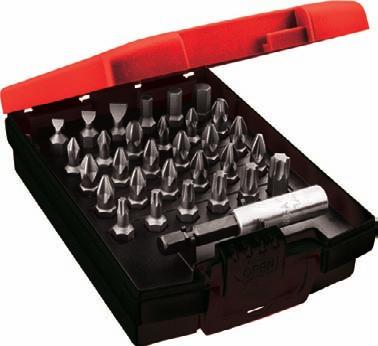 Tartalom: 2 mm lapos, 3 mm lapos, PH00, PH0, PH1, T6, T8.