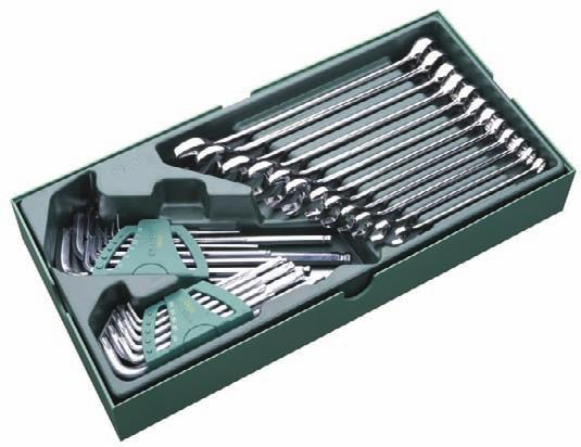 5, 3, 4, 5, 6, 8, 10 mm Hajlított Torx kulcs, hosszú: T10, T15, T20, T25, T27, T30, T40, T45, T50 089065 08007A 19 900 Ft 15 669 Ft 5 fiókos 167 részes komplett szerszámkocsi 9 modullal Ajánlott