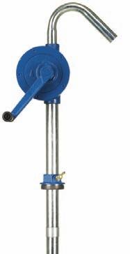 36 Hordozható kézi pumpás zsírzó Űrtartalom: 16 kg Fém tartály és pumpaszerkezet, flexibilis 1500 mm-es tömlő, fém csőr 10 cm 3 /löket.