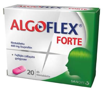 1859Ft* 1849Ft* Algoflex Forte filmtabletta, 20 db (93 Ft/db) hatóanyag: ibuprofén Lüktető, szorító, hasogató fejfájás?