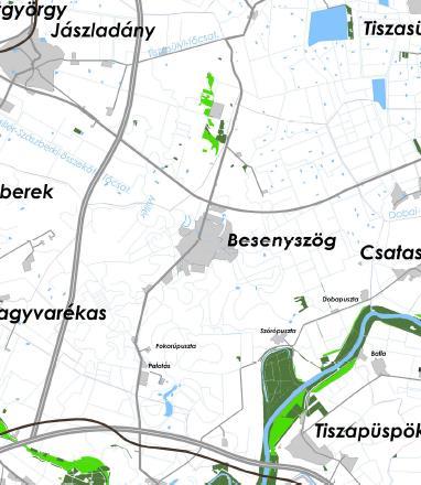 övezete - térségi