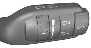 blaktörlők és -mosók SZÉLVÉDŐTÖRLŐK Szakaszos törlés D C B B E71013 C E71012 B C D Egyszeri törlés Szakaszos törlés vagy automata törlés Normál törlés Gyors törlés Hosszú törlési intervallum B