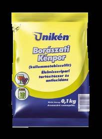 tisztításához Nehezen eltávolítható szennyeződésekhez Szín- és ízhibák, borkő