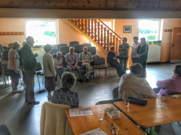 (S-56) Projekt NAZDRAVJE, ki je sofinanicran preko Programa Norveškega finančnega mehanizma 2009-2014, je namenjen vključevanju prebivalcev in ustanov Pomurja v zmanjševanje zdravstvenih in socialnih