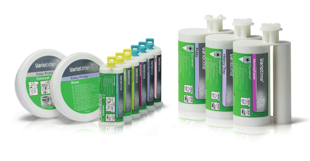 utántöltő 3 x (2 x 380 ml) Dynamix Heavy Tray 3 x 2 Dynamix keverőcsőr 3 x 1 Dynamix rögzítő gyűrű Cikkszám: 66045000 Variotime Dynamix Monophase utántöltő 3 x (2 x 380 ml) Dynamix Monophase 3 x 2