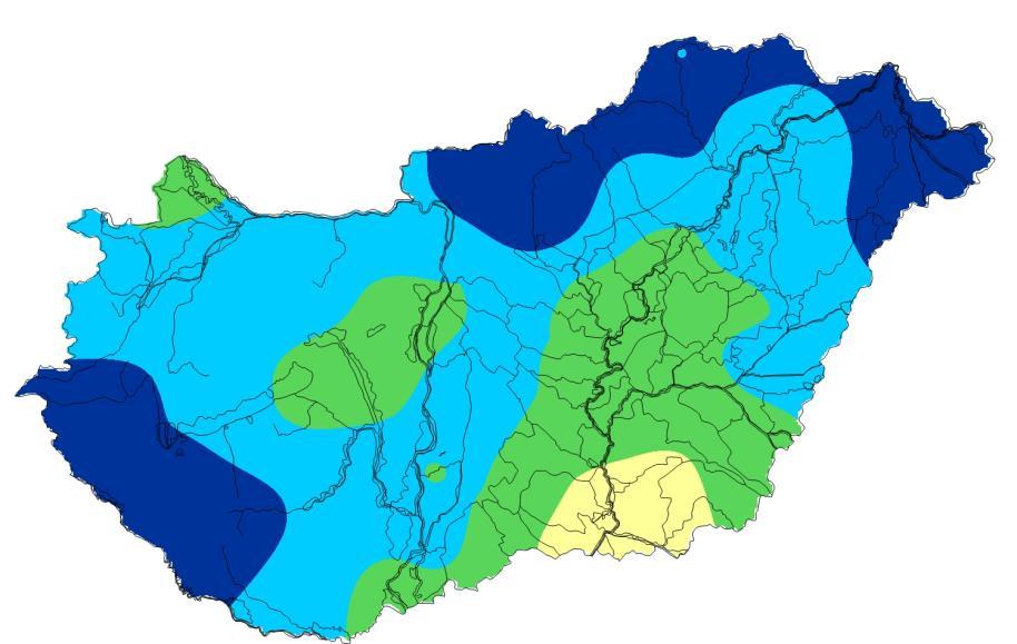 Az átlagosnál csapadékosabb januári időjárás esetén) A hosszú távú időjárási előrejelzés szerinti az idei január folyamán az átlagosnál szárazabb