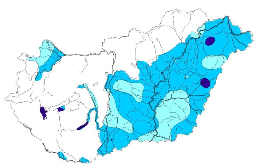 Az előrejelzettnél csapadékosabb időjárás következtében, amennyiben a csapadék főleg hó formájában érkezik és hirtelen olvad el, valamint