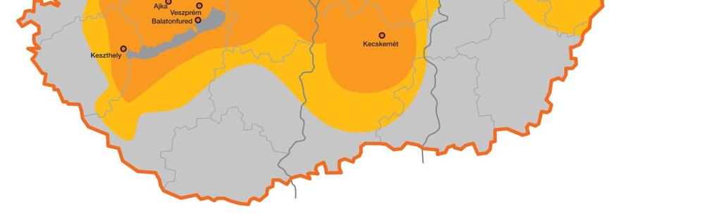 8 Balatonfüred 91.8 Budapest 95.3 Debrecen 93.5 Esztergom 98.1 Gyöngyös 88.9 Kecskemét 97.