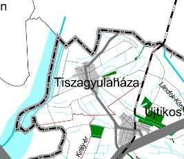 TISZA ÉS AZ ÁRTERÜLETE 33 NAGYVíZI MEDER TERÜLETE Az Otrt alapján a Tisza