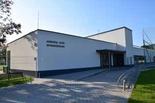 4. ELTÉRÔ KARAKTERÛ TELEPÜLÉSRÉSZEK Nagy zöldfelülettel rendelkezô intézményi területek Sportpálya és a
