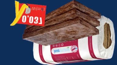 színes fugázó vízleperget, könnyen tisztítható Knauf Classic 044 üveggyapot 10/5 cm (24 m 2 )