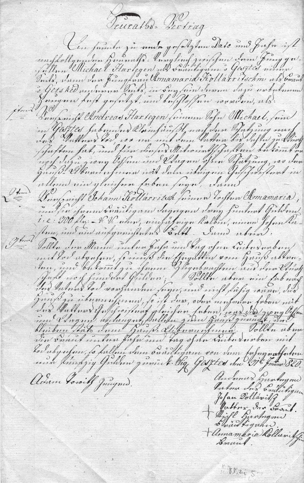 NÉMET NYELVŰ MÓRINGLEVELEK A KUNY DOMOKOS MÚZEUM GYŰJTEMÉNYÉBEN (1792 1843) 1.