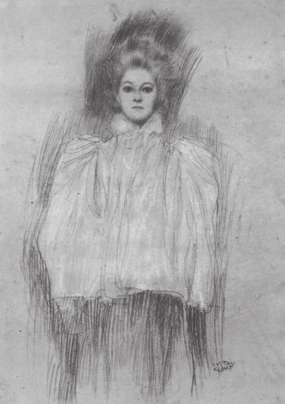 CZIBULA KATALIN zeumban található 1943-as jegyzékben a következő bejegyzés lelhető fel: Gustav Klimmt (sic!): olajfestmény, vászon, Theatre parée Tatán, 165x124 cm, széles florentiner keret.