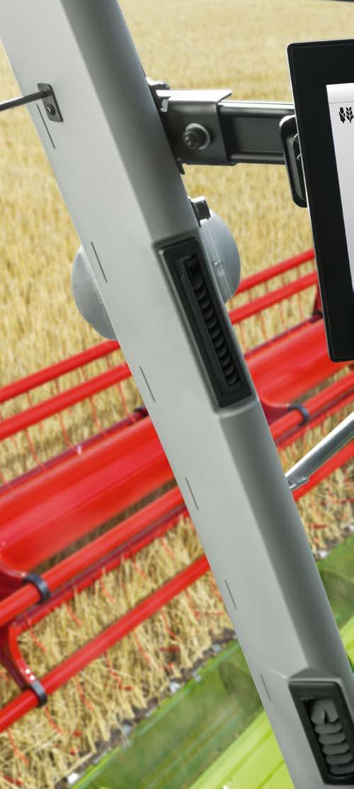 Az új CEBIS MOBILE az extra kategória kezelési kényelme Az új LEXION Az új CEBIS MOBILE 12 collos képernyőátmérője és érintőkijelzős felülete teljesen új kezelési