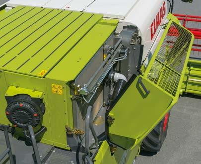 költségeiről gondoskodnak. Ezekkel a motorokkal minden LEXION 600 modell eleget tesz a Tier 4 kipufogógáz-szabvány követelményeinek.
