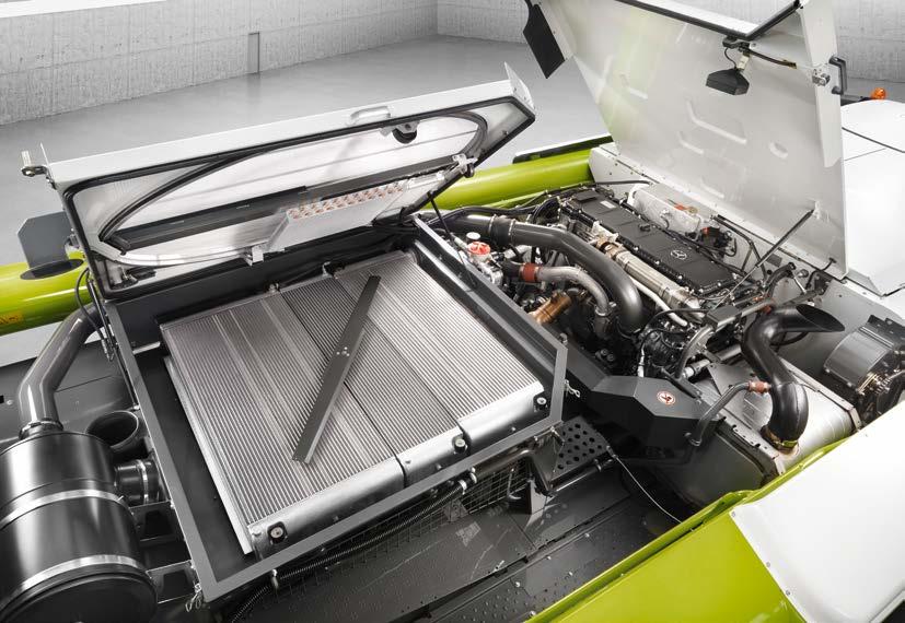 Még intelligensebb hűtőrendszer DYNAMIC COOLING DYNAMIC COOLING DYNAMIC COOLING LEXION 670-hez és 660-hoz Minden LEXION 670 és 660 modell már a forradalmian új, fekvő kialakítású hűtőrendszerrel