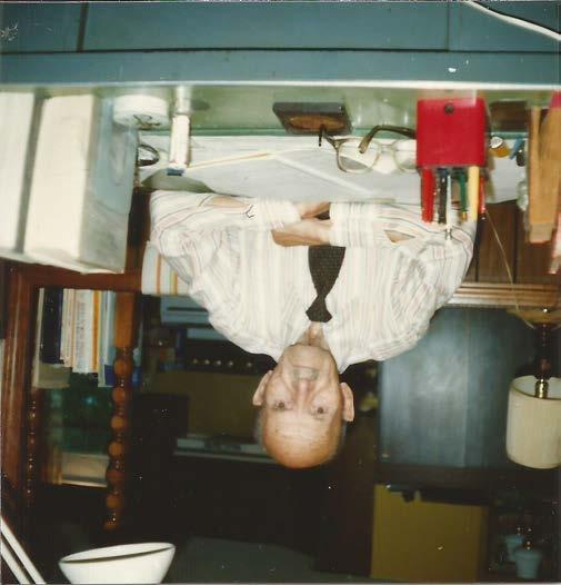 Csepi Béla 1987 szeptemberében, néhány héttel halála előtt.