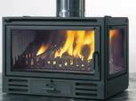 DECO 9 kw (V) Sík üveges Füstkivezetés Ø 20 cm.