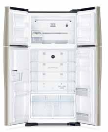 HITAcHI SZABADONÁLLÓ HŰTŐ és FAGYASZTÓ HITAcHI SZABADONÁLLÓ ALULFAGYASZTÓS HŰTŐ Új ezüst üveg WB480PRU2.GS 379.900 Ft fekete üveg WB480PRU2.GBK 349.